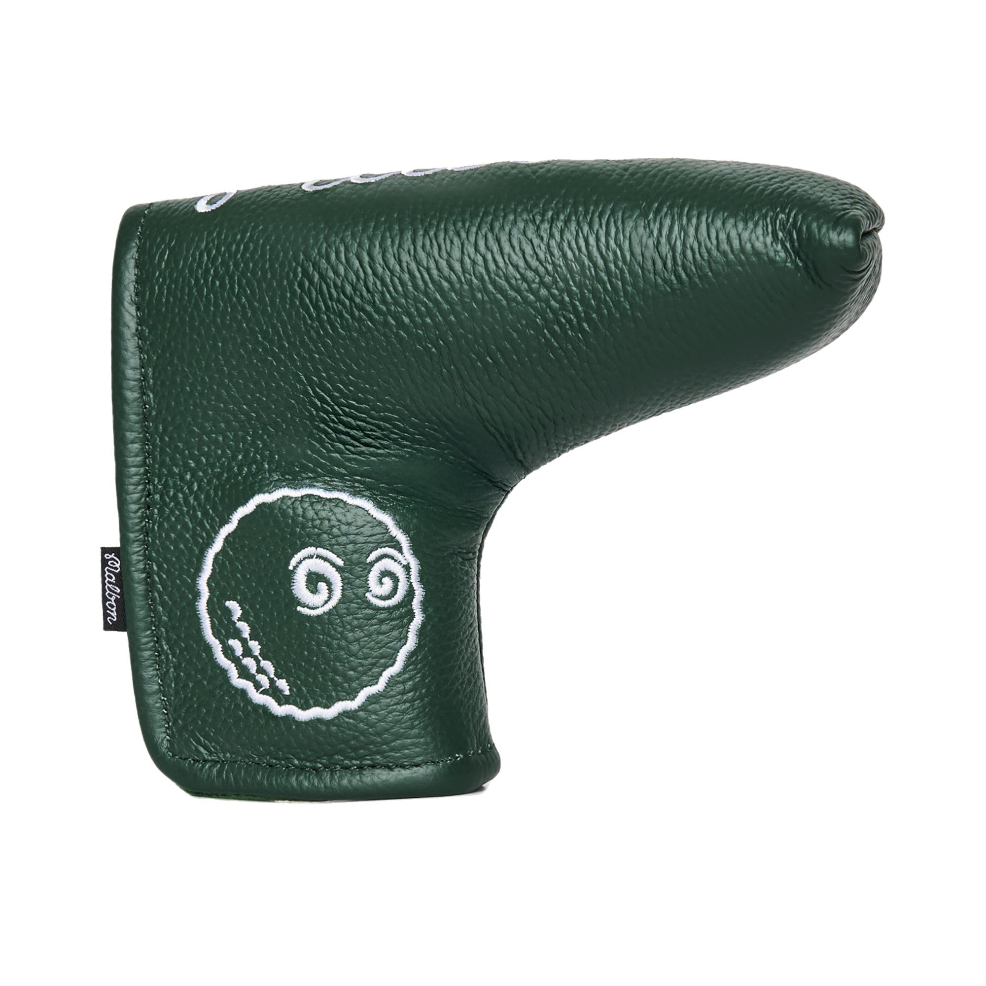 Malbon Golf Icons M Blade Putter Cover Forest
